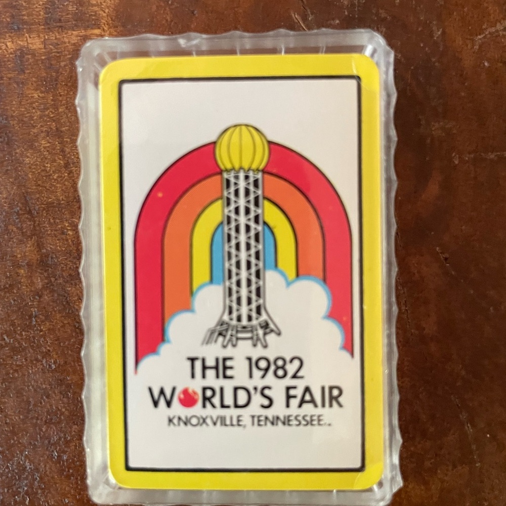 1982 World's Fair Souvenir Playing Cards